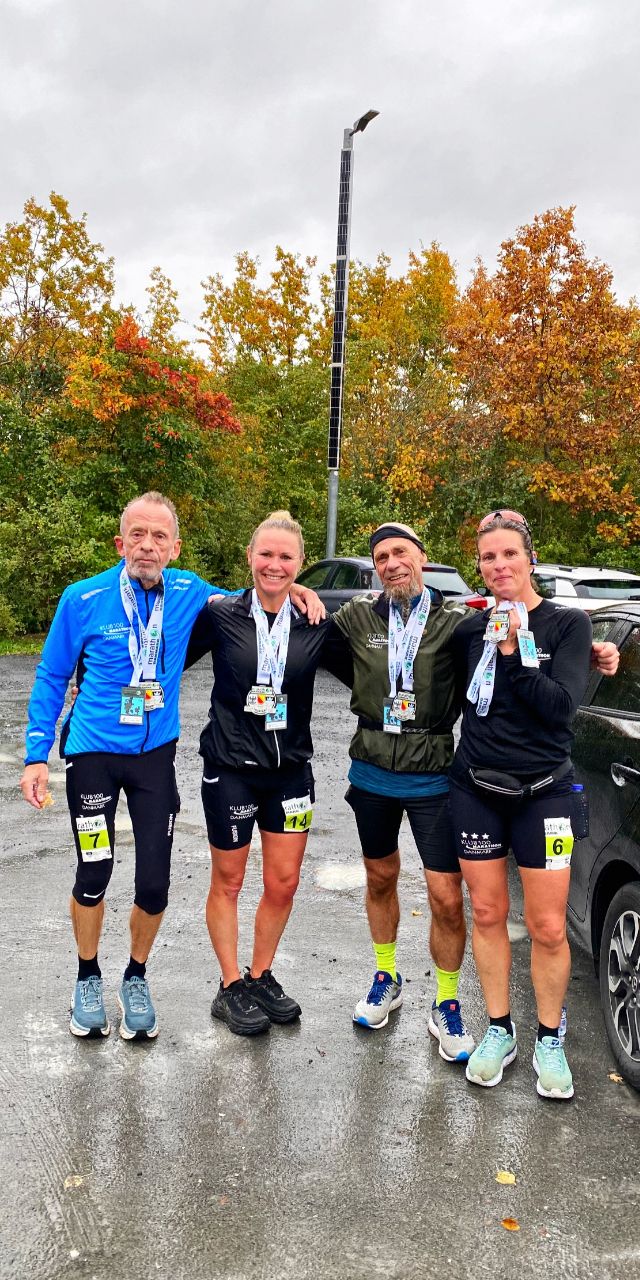 Regionsløb 23-24-25 Oktober 2020 - 3 marathon på 3 dage - Britt og jeg vandt titlen som de hurtigste kvinder sammenlagt :-)